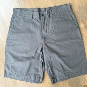 Patagonia Dark Grey Shorts Men’s Size 33 Organic Cotton Worn Wear 10" inseam
